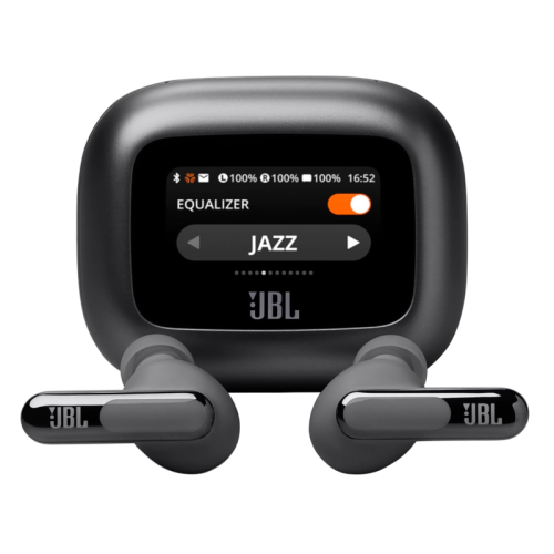 JBL Live Beam 3 Wireless Earbud Headphones - Black